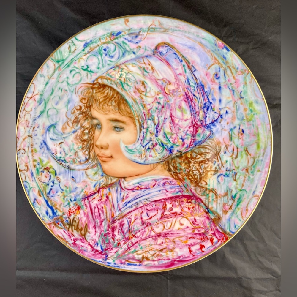 Art Plate by Edna Hibel
